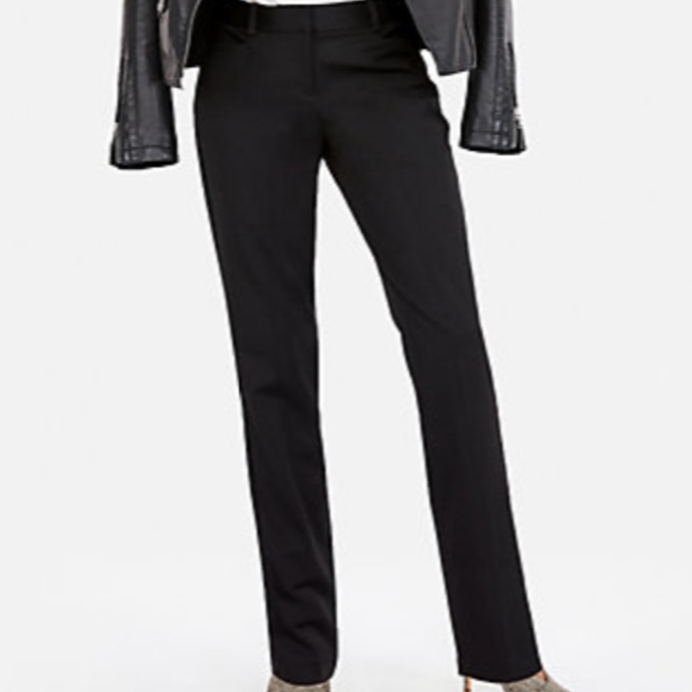 Express Mid Rise Columnist Pant